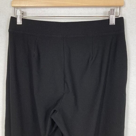 Eileen Fisher Black Pull On Straight Leg Ankle Pants Size XS - Picture 4 of 6